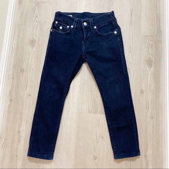 True Religion Denim - True religion rocco relaxed blue skinny jeans